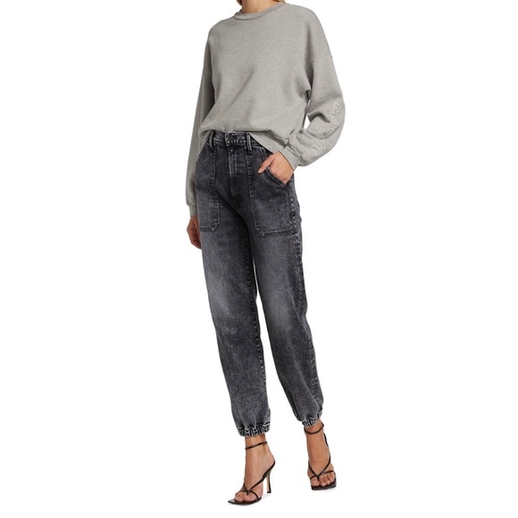 MOTHER Wrapper Patch Pocket Jeans - Picture 2 of 16